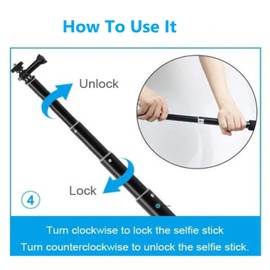 35" Extendable Selfie Stick for Action Camera,Selfie Stick for Insta 360/Gopro Hero,Tripod for iPhone&Camera (Mini Tripod 、Wireless Remote for Cell Phone、1/4 Screw for Camera)