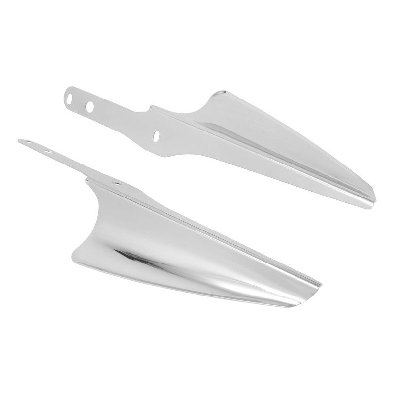 HDBUBALUS Front Fork Mount Wind Deflectors Compatible with 1995-2023 Harley