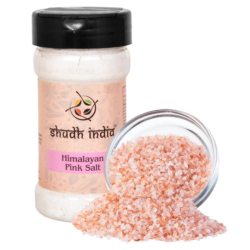 Shudh India Himalayan Pink Salt Powder (84 Essential Trace Minerals)