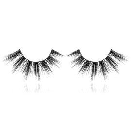 SHANY Classic Faux Mink Eyelashes - Durable Single Pair 3D Reusable Fluffy and Soft Strip Lash with Medium Volume - ON FIRE