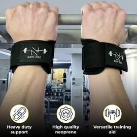 Premium Pair of Weightlifting Hooks with Neoprene - Elevate Your Lifts with Superior Grip and Strength - Ideal for Powerlifting, Deadlifts, and Muscle Building