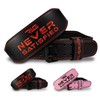 RL Grips® Leather Gym Belt - Padded Leather Lumbar Support