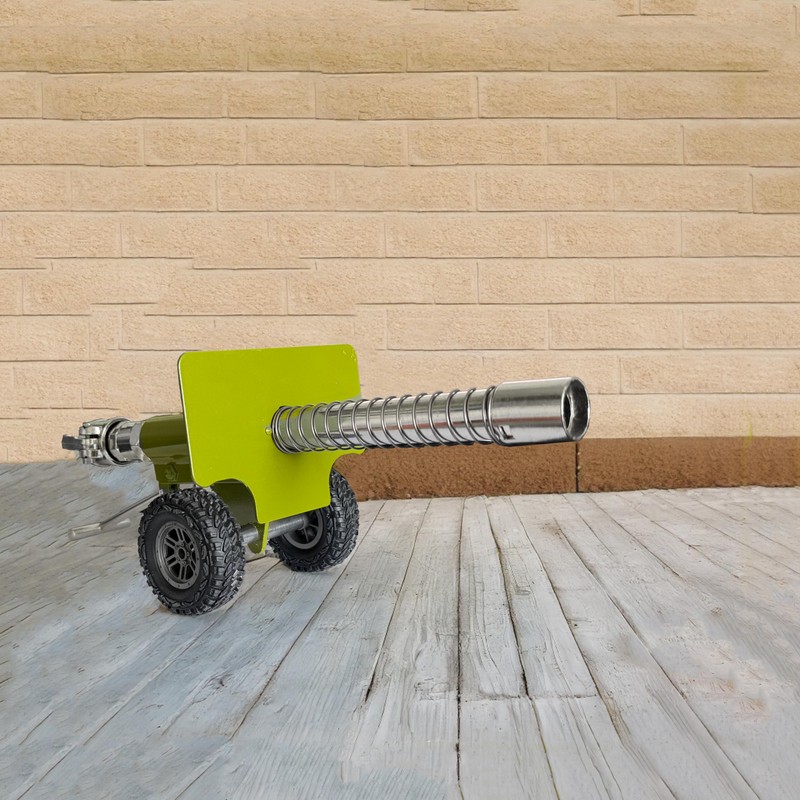 Generic xinlongus Miniature Cannon Model Die-Cast Zinc Alloy with Recoil