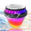 EMPERSTAR Floating Speaker for Pool with Colorful Lights, IPX7 Waterproof