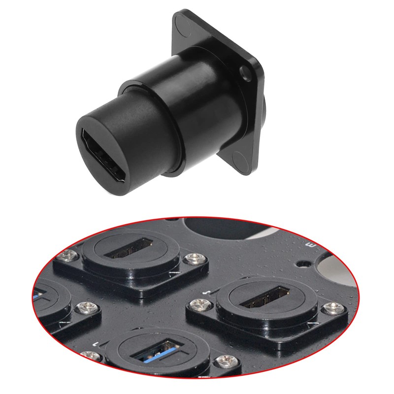 Create idea HDMI 2.0 Panel Mount Connector HDMI 2.0 Female