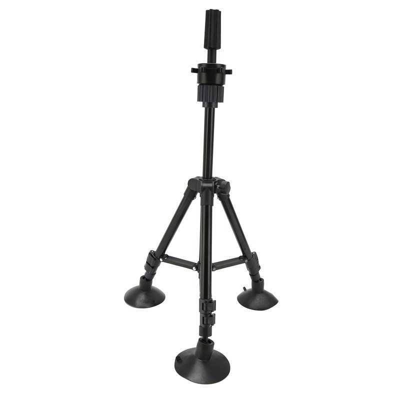 Wig Head Holder Suction Aluminium Alloy Portable Adjustable Wig Head