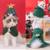 ANIAC Pet Dog Christmas Costume Puppy Cloak with Star and