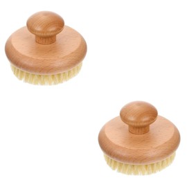 Healeved Pcs Long Handled Back Scrubber Brush Stiff Bath Brush for Legs Back Hotel Home Use