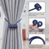 Pretty Jolly 2 Pack Magnetic Curtain Tiebacks 16 Inch Modern