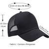 Foetest Adjustable Cap Mesh Hat Cotton Twill Baseball Cap Travel