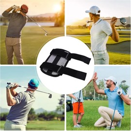 Golf Training Aid Golf Swing Posture Elbow Brace Corrector Alignment Guide Training Support Tool for Golf Novice Practice