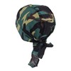 Camo Zandana Green Tie Bandana Style Fitted Skull Cap Biker