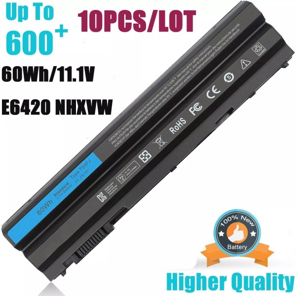 Unbranded 10PCS T54FJ E6420 BATTERY FOR DELL Latitude E5420 E5430