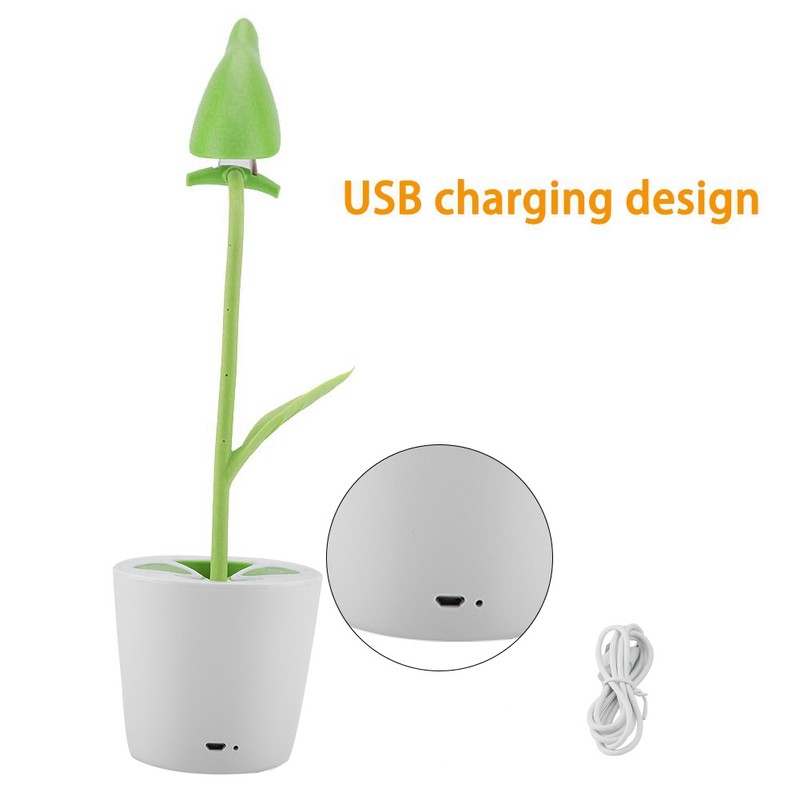 Bird Style USB Charging LED Table Light Touch Control Desk