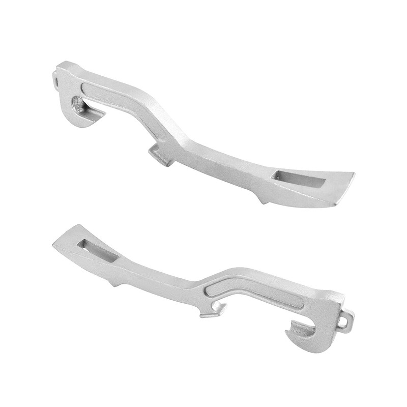 QWORK Fire Hose Spanner Wrench, Universal Aluminum, Fire Equipment, 11-7/8"