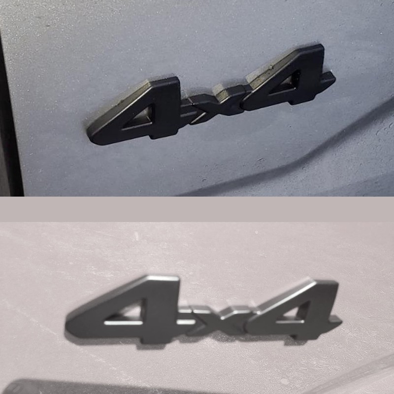 Blackout Emblem Overlays 6Pcs Compatible with Tacoma 2016 2017 2018