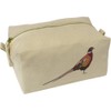 'Pheasant ' Canvas Wash Bag/Makeup Case (CS00031564)