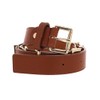 VALENTINO Emma Winter Belt W100 Cuoio / Oro - Can
