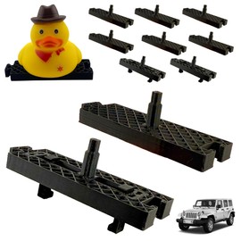 No Adhesive 8 Pack Duck Holder for Jeep Wrangler JK/TJ | Vent Mounted Duck Holder Dashboard for Jeep Wrangler Dash