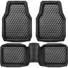 CAR PASS - Alfombrillas de goma resistentes para coche, juego