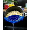 Clip-On Kitchen Food Strainer for Spaghetti, Pasta, Ground Beef Grease,