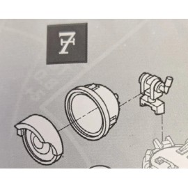 Games Workshop Searchlight - Leman Russ Chimera Vehicle Bits - Warhammer 40k Imperial Guard