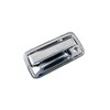 HUYILUN0104 Chrome Half Metal 1 Pair Front Exterior Door Handle