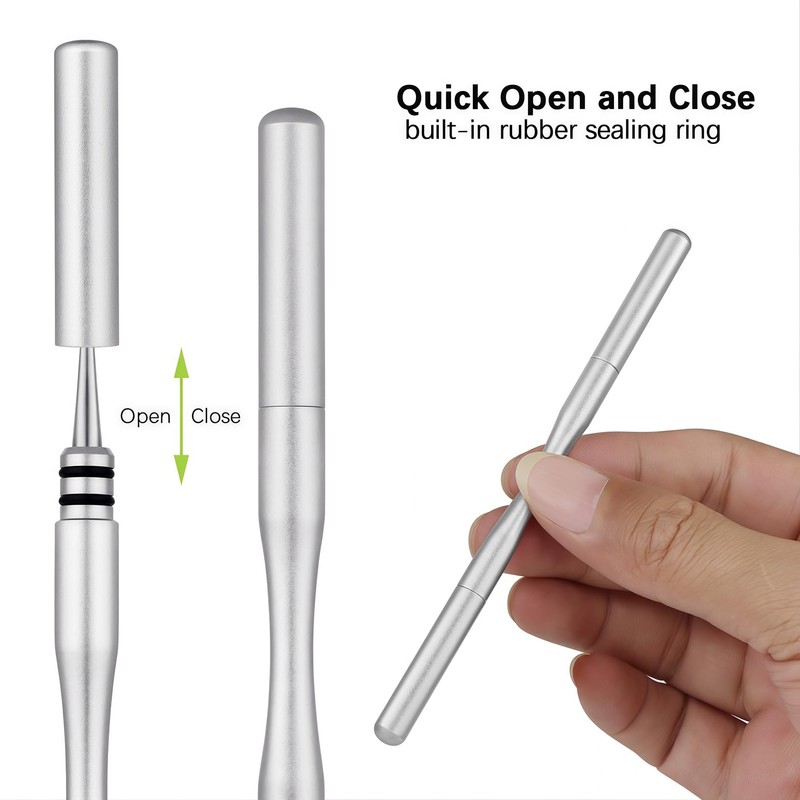 VOGARB Professional Facial Milia Blackhead Remover Tool, Double Ended Titanium