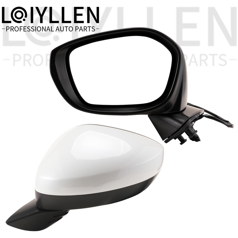 LOIYLLEN Left Driver Side Rear View Mirror Replacement for Honda