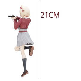 QAHEART Nishikigi Chisato Figure Statue Inoue Takina Action Figure Nishikigi Chisato School Uniform Figurine Anime Collectibles