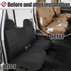 EDIETH Front Bench Seat Cover for Toyota Tacoma 1995-2004 Durable