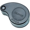 Carson TriView 5x/10x/15x Folding Loupe Magnifier with Built-in Case, 3-in-1