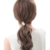 VINGTAINE H-985-CAFF Bijou Classical Hair Elastic Pony Hook Cuff Hook