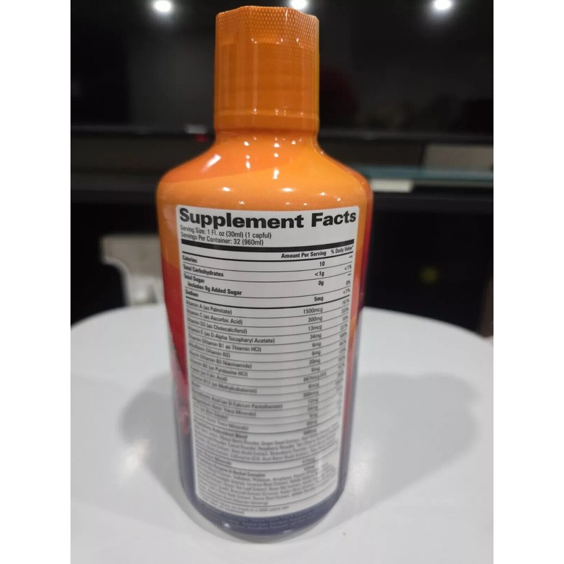 Turbo Power Plus Super Immunity Vitamin Energy Formula 32 Oz.
