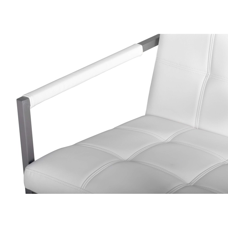 Studio Designs Home Modern Accent Chair Camber Mid-Century, Pewter Grey