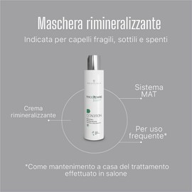 Monacelli Tricorewire Condition Remineralising Hair Mask, 200 ml, Strengthens and Gives Body for Thin and Dull Fragile Hair