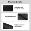 6PCS Wave Cap for Men and Women Breathable Short Black