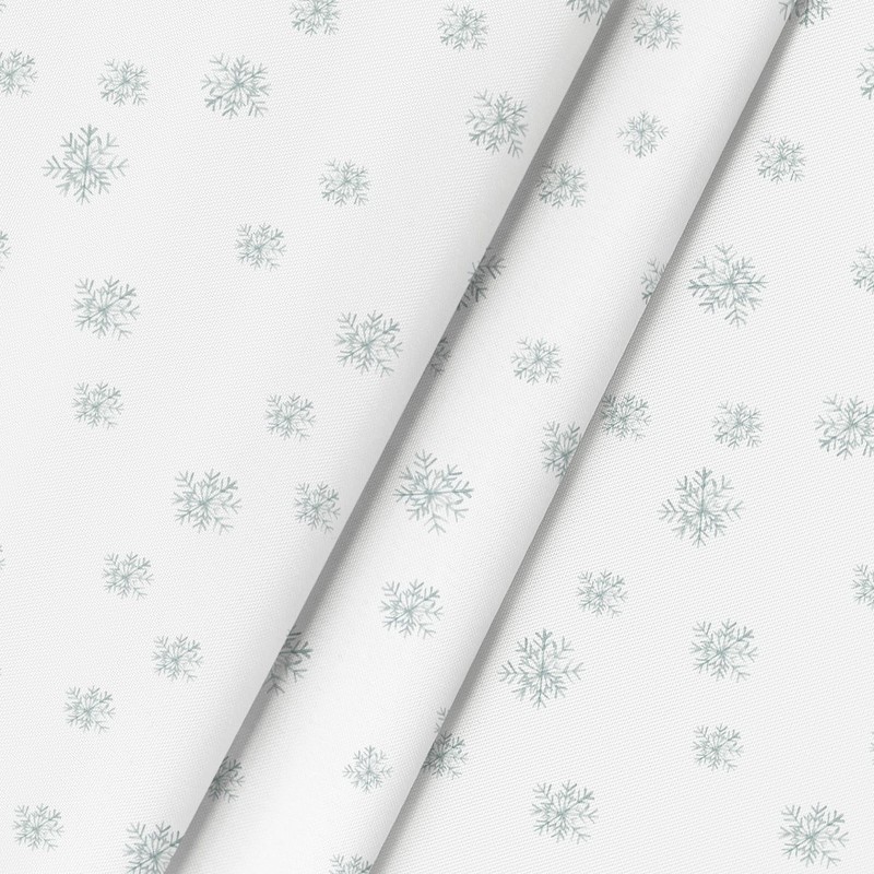 Artoid Mode Snowflakes Pine Trees Christmas Table Cloth, Round 140