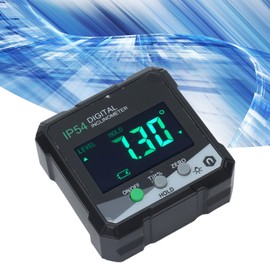 Transportador digital magnético de 4 x 90 ° IP54 LCD medidor de ángulo inclinómetro electrónico