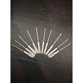 Pit Bull Qty 10 SDS Rotary Hammer Drill Bits 3/16" x 4 1/4" fit Hilti Bosch DeWalt Mikita