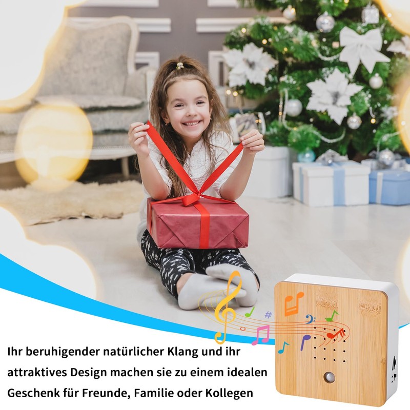 Ayolofei Bird Chirping Motion Sensor Box: Nature Sounds Box Bird