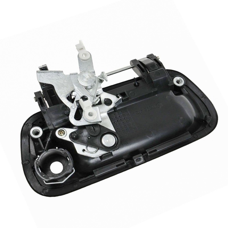 TRQ Tailgate Handle Black Compatible with 2000-2006 Toyota Tundra