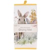 Primitives by Kathy Flower Bunny Drying Mat