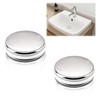 FunnAura 2PCS Bathroom Sink Plug Replacement, Push Down Kitchen Sink