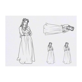 4 x 'Greek Goddess' Temporary Tattoos - Water Resistant, Skin-Safe, Non-Toxic Transfers, Mixed Sizes (TO00071844)