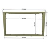 tomzz Audio 2439-140 Double DIN Radio Fascia Set Compatible with