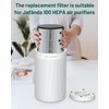 Jafanda Air Purifier Replacement Filter JF100 3-in-1 True HEPA, High-Efficiency