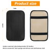 Bittwee Car Center Console Armrest Cover, Comfortable PU Leather Waterproof