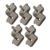 Sosoport 5 Pairs Semi Metal Bicycle Brake Pads Replacement Kit