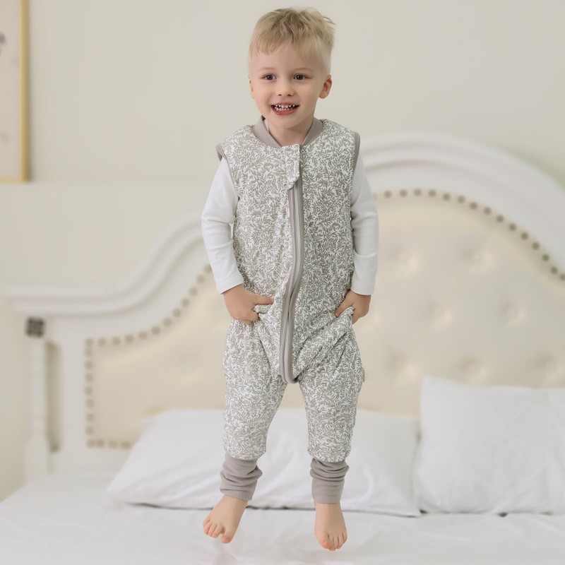 Mosebears Saco de Dormir para bebé con pies, Saco de